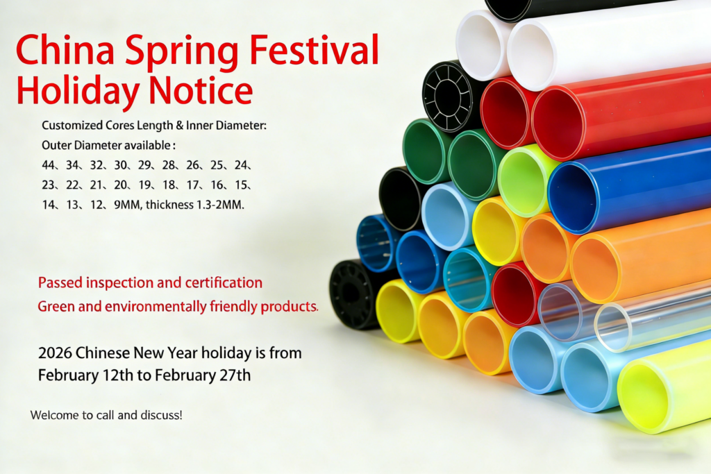 制作春节放假宣传图