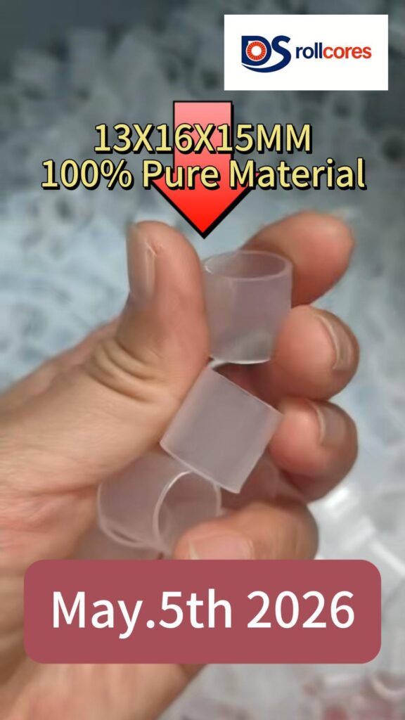13x16x15mm plastic cores for adhesive label rolls